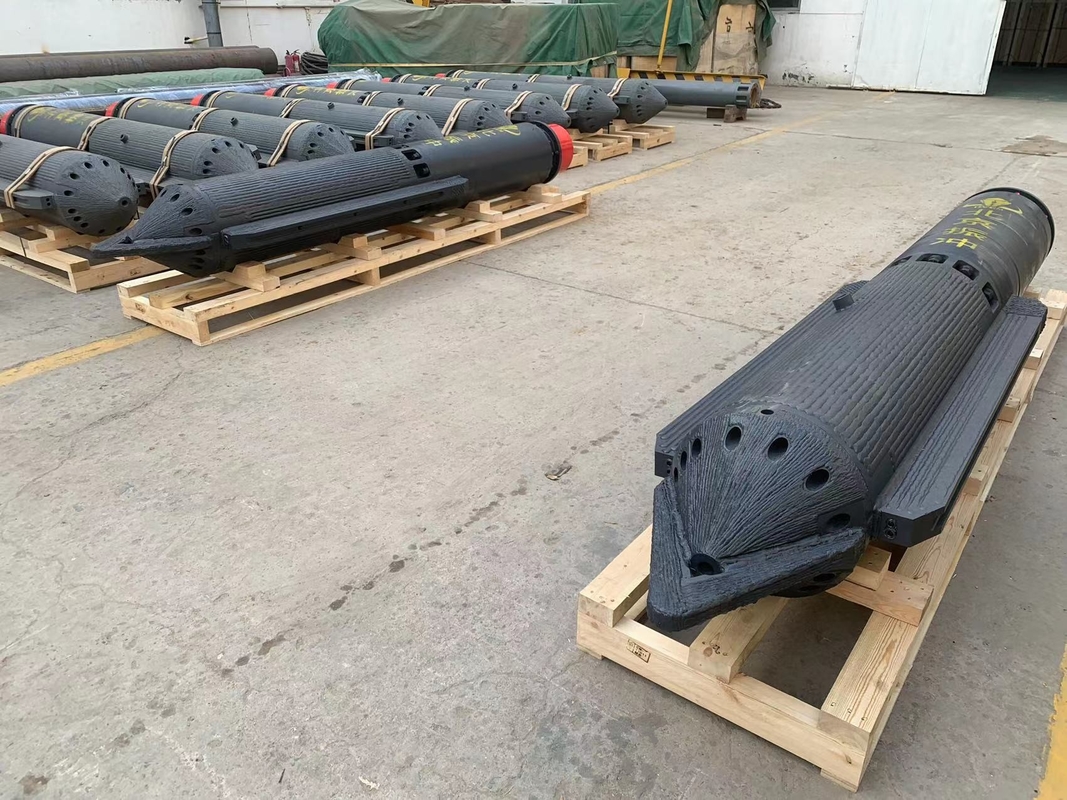 China 180 quilowatts motorista de pilha do equipamento do vibroflot de 426 milímetros para a melhoria à terra aplicada em Médio Oriente