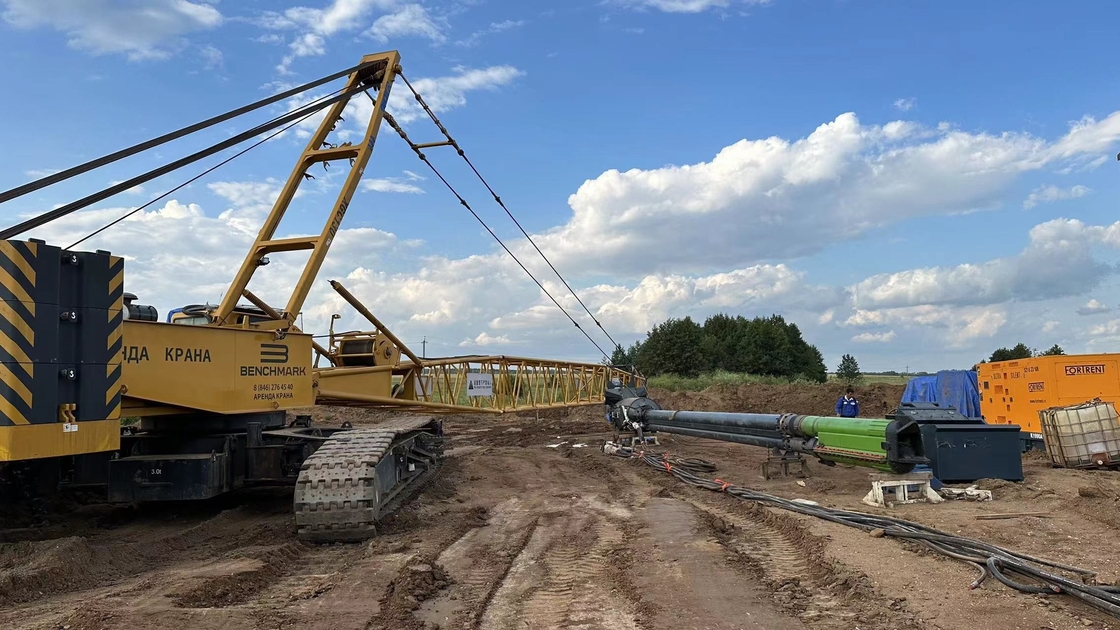 Substituição de coluna de pedra Vibro pilha de compactação de areia fundo de alimentação Vibroflot condução para melhoria do solo