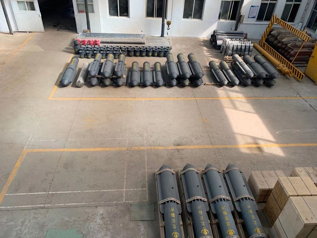 Acessórios Vibroflot de aço de comprimento de 3000 mm certificados ISO 9001 personalizáveis para melhoria do solo