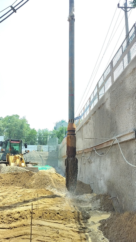 BVEM 105kW Equipamento Vibroflot Hidráulico Com 176kW Power Pack para melhoria do solo Construção