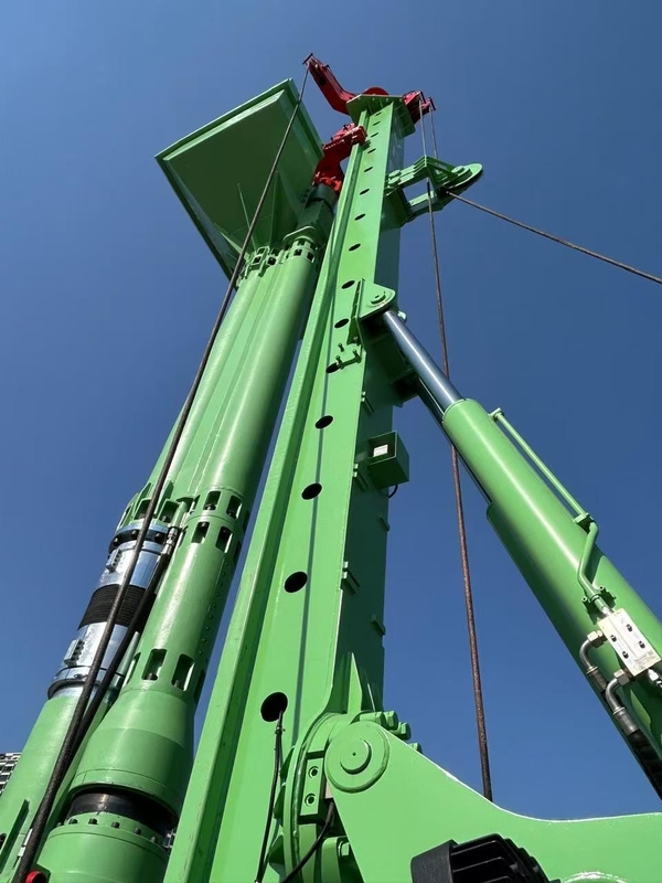 Melhorar as condições do solo com equipamento Vibroflot para a plataforma feita de aço carbono durável em ambiente de 0 a 50 °C