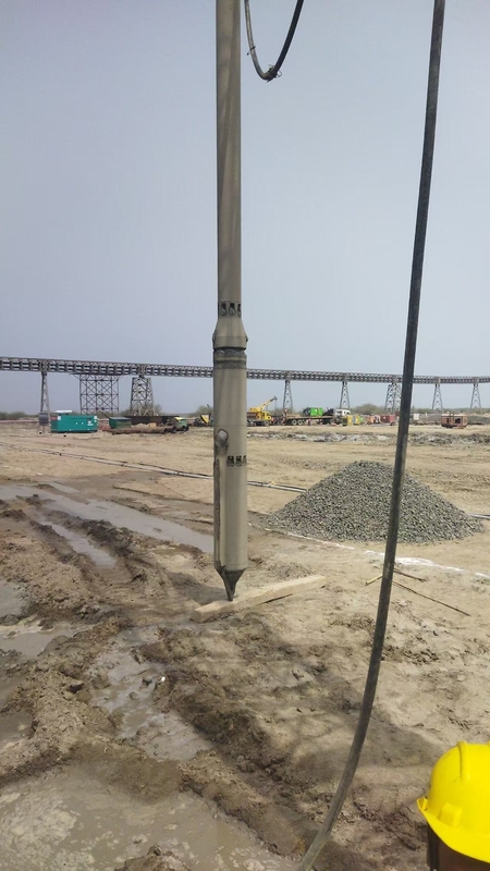 BVEM 105kW Equipamento Vibroflot Hidráulico Com 176kW Power Pack para melhoria do solo Construção