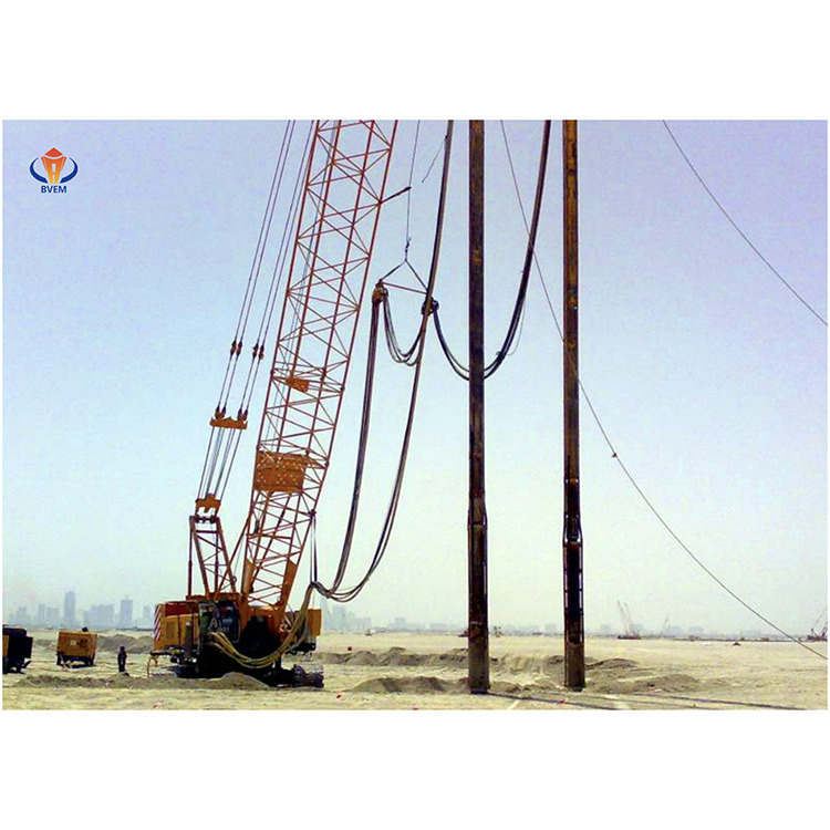 Vibroflot hidráulico com 176 KW de potência do motor reequipado para o equipamento chave para o sucesso da melhoria do solo