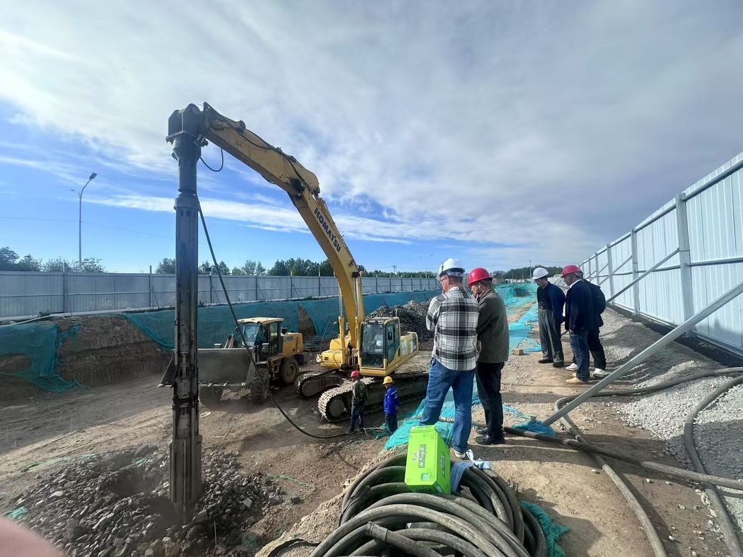 BJVH-350-105 Linde 135 bomba hidráulica Vibroflotação Dispositivo de escavadeira equipado com sistema de energia hidráulica compartilhada