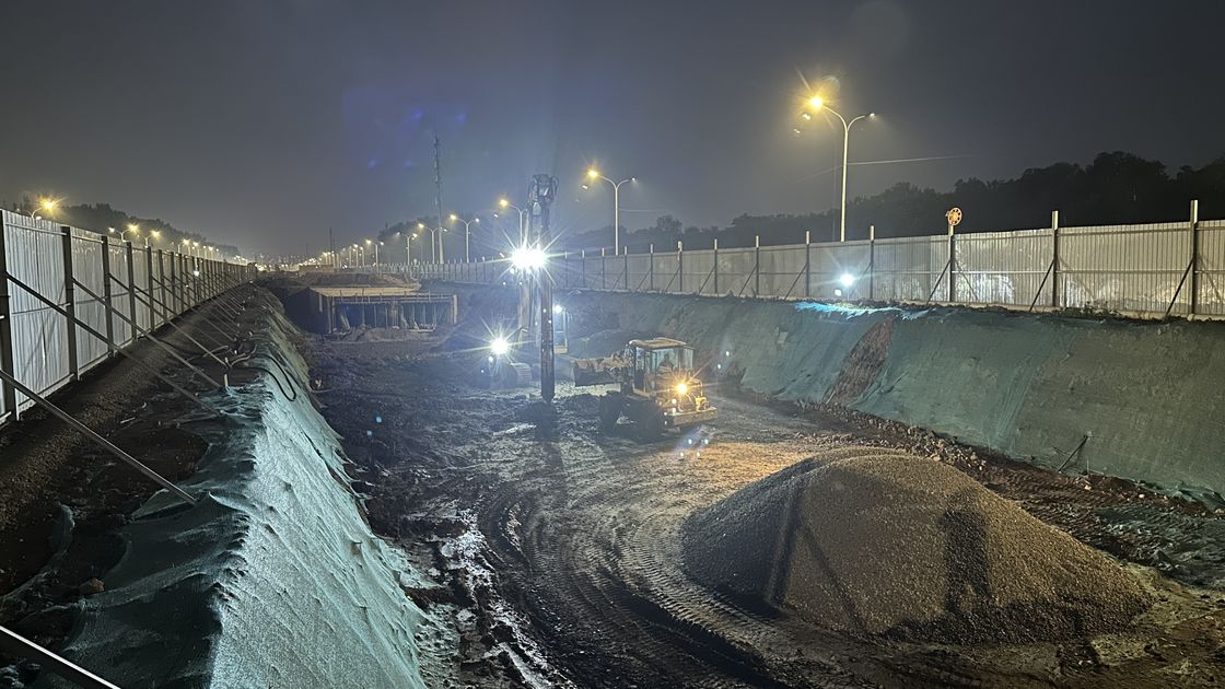 BJVH-350-105 Linde 135 bomba hidráulica Vibroflotação Dispositivo de escavadeira equipado com sistema de energia hidráulica compartilhada