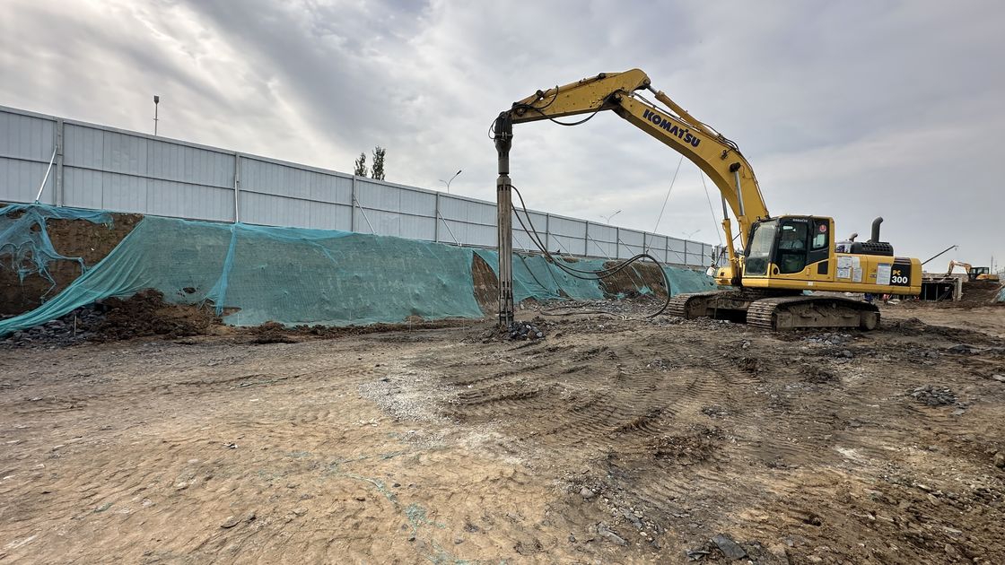 Estacas de compactação por vibração Vibroflot de 426 mm de diâmetro: a escolha definitiva para fundações de melhoria do solo