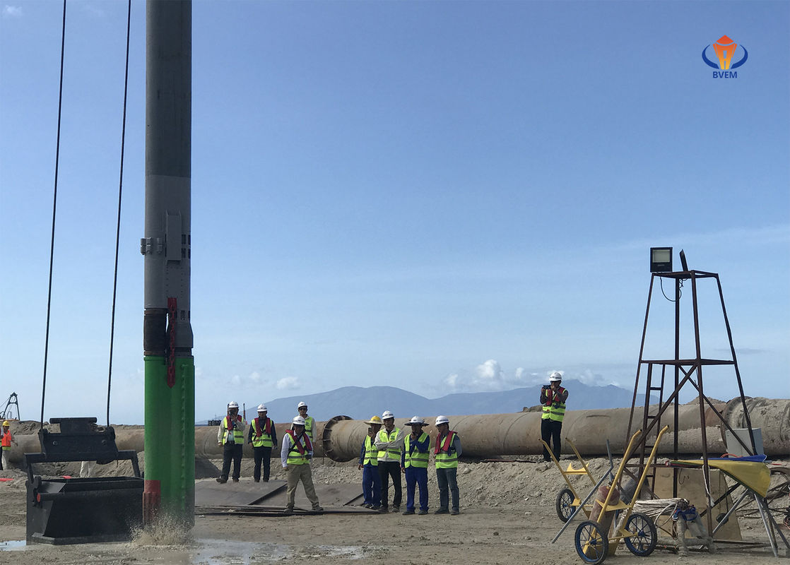 Refrigerar de água inferior da circulação de Vibroflot da alimentação do desempenho alto para a pilha da pedra de Vibroflotation