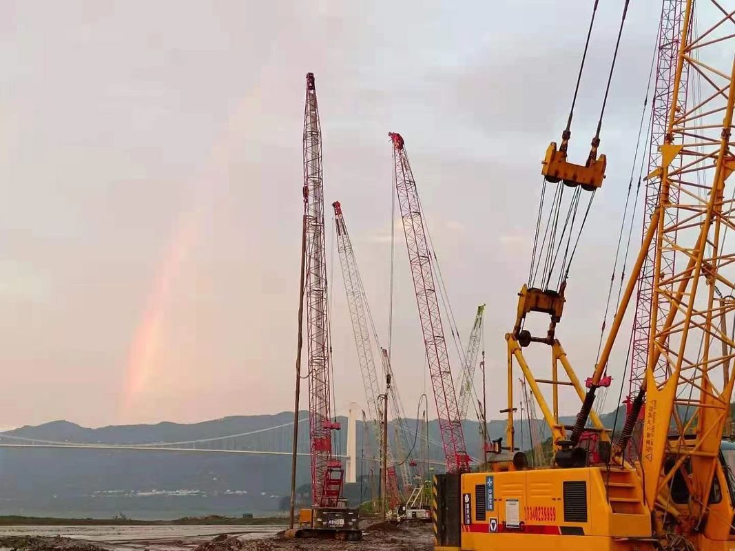 tratamento da consolidação de 1450rpm Vibroflotation para o projeto da pista de decolagem dos aviões da seção C3206 Hong Kong No 3