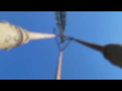 Compactação de areia 180kw Equipamento de vibroflotação Driver melhorando a capacidade de carga