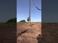 Sistema inferior de Vibroflot da alimentação no método seco da ilha da recuperação