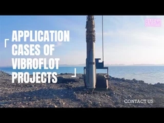 Equipamento de compactação por vibração Alta eficiência de compactação alcançada