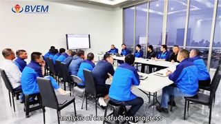 Construção de coluna de pedra offshore: Vibroflot de 180kW