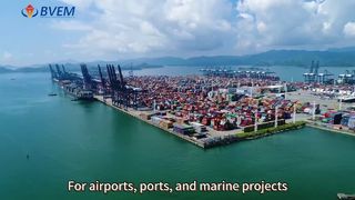 Vibroflot poderoso para empilhamento de compactação