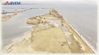 BVEM Vibroflotação Melhoria do Solo 180kW